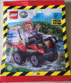LEGO 122503 Owen with Quad Bike