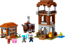 LEGO 21278 The Pillager Outpost and Ravager