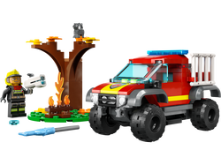 LEGO 60393 4x4 Fire Truck Rescue