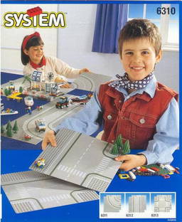 LEGO 6310 T-Road Plates