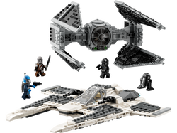 LEGO 75348 Mandalorian Fang Fighter vs. TIE Interceptor