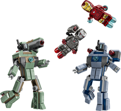 LEGO 76320 Iron Man & War Machine vs. Hammer Drones