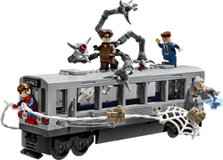 LEGO 76321 Spider-Man vs. Doc Ock Subway Train Scene