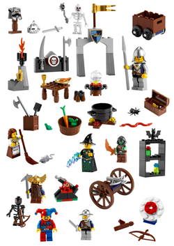 LEGO 7979 Castle Advent Calendar 2008