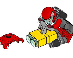 LEGO 952107 Diver and Crab