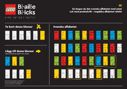 LEGO EG00136 Braille - Swedish Alphabet