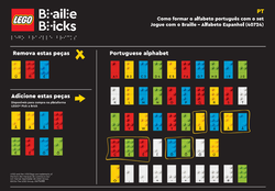 LEGO EG00140 Braille - Portugal/Brazil Alphabet